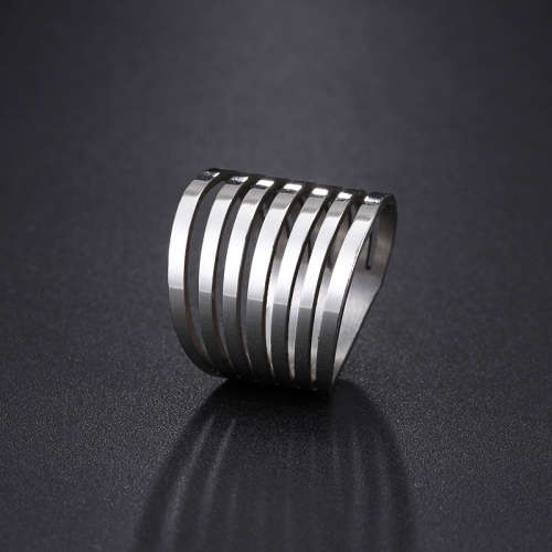 Retail Price: R 1 199 "Lucky 7" Titanium  (NEVER FADE)  Ring Size 9 US (SILVER ONLY)