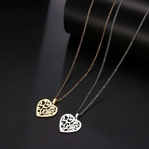 Titanium Heart Necklace 45 cm **R 699** (SILVER)