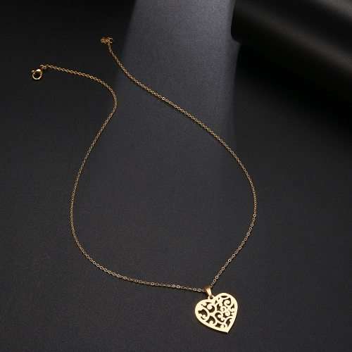 Titanium Heart Necklace 45 cm **R 699** (SILVER)