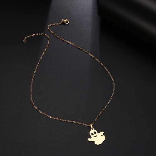 Titanium "Ghost" Necklace  45 cm *R 599* (SILVER/GOLD)