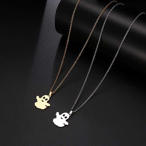 Titanium "Ghost" Necklace  45 cm *R 599* (SILVER/GOLD)