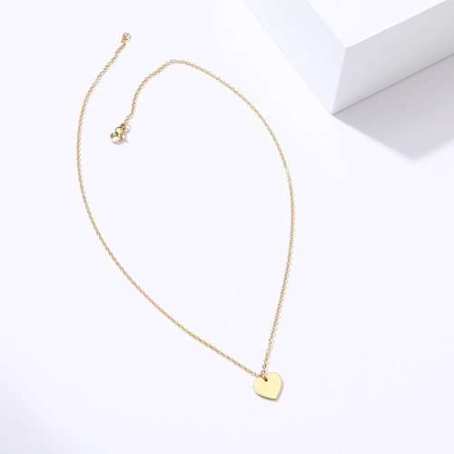Titanium Hearts Necklace 45 cm *R 899* (GOLD/SILVER)