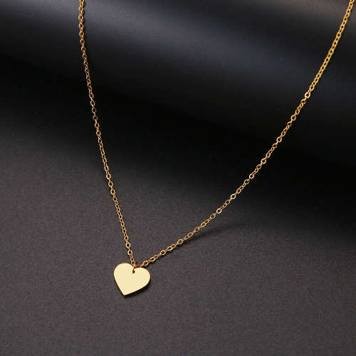 Titanium Hearts Necklace 45 cm *R 899* (GOLD/SILVER)