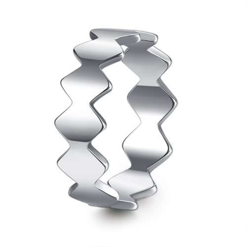 Titanium Ring Size 6; 8; 10 US *R 599* (SILVER)