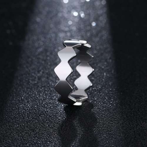 Titanium Ring Size 6; 8; 10 US *R 599* (SILVER)