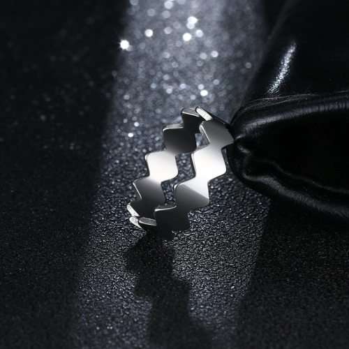 Titanium Ring Size 6; 8; 10 US *R 599* (SILVER)