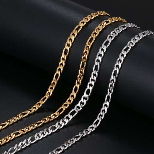 Retail Price:R1 099 (NEVER FADE) Titanium Figaro Necklace 60 cm (GOLD ONLY)