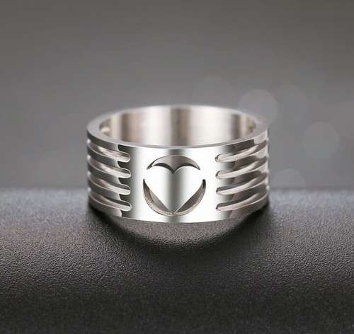 Retail Price R 1 100 Titanium Elegant Heart Ring 8 mm Size 8;9;10 US
