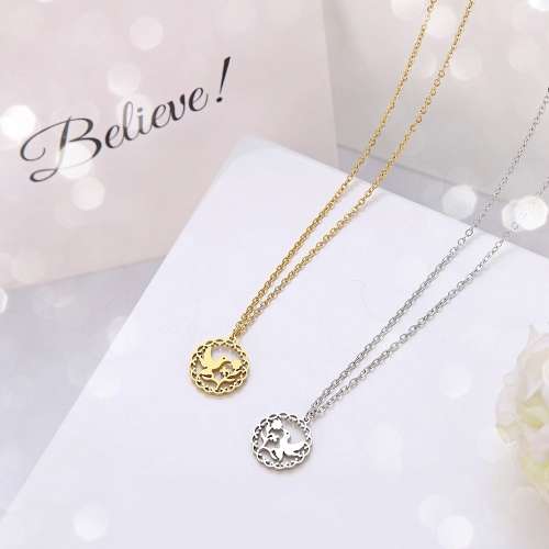RETAIL PRICE: R 899 Titanium Elegant Dove Necklace 45 cm (GOLD ONLY)