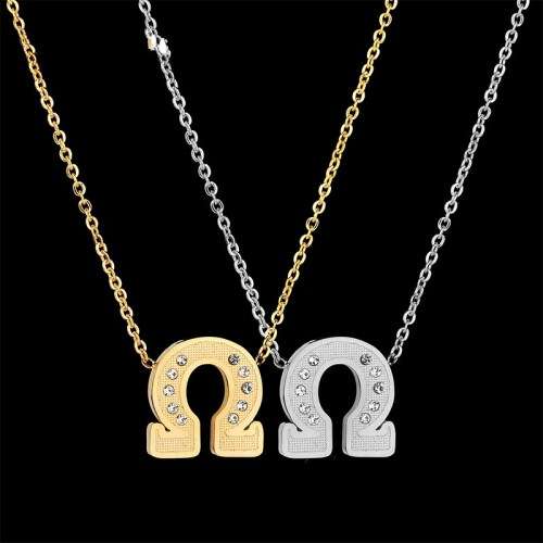 RETAIL PRICE: R 1 099 Titanium Greek Omega Necklace 50 cm (SILVER ONLY)