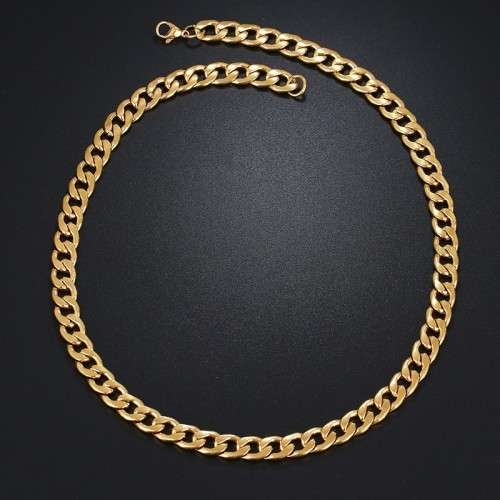 Retail Price: R 1 899 Titanium Cuban Link  Men's Necklace 60 cm (SILVER ONLY)