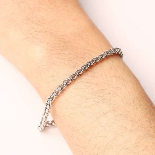 Retail Price: R 1 599 Titanium Dragon Skin Bracelets 22 cm (SILVER ONLY)