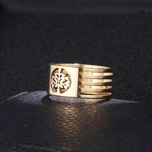 RETAIL PRICE: R 999 Titanium (NEVER FADE)"Tree Of Life" Ring Size 10 US (SILVER ONLY)