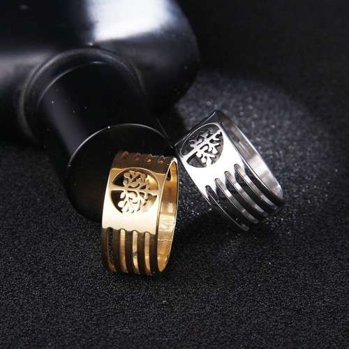 RETAIL PRICE: R 999 Titanium (NEVER FADE)"Tree Of Life" Ring Size 10 US (SILVER ONLY)