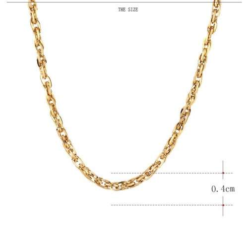 Retail Price:R1 099 (NEVER FADE) Titanium Wheat Necklace 60 cm (SILVER ONLY)