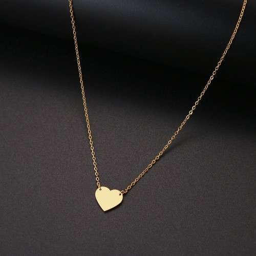 RETAIL PRICE:R 999 (NEVER FADE) Titanium Heart Necklace 45 cm (SILVER ONLY)