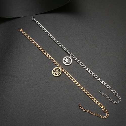 TITANIUM (NEVER FADE) "Tree of Love" Bracelet 18 cm (SILVER ONLY)