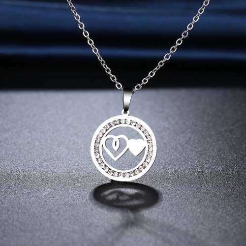 Retail Price:R1 099 (NEVER FADE)Titanium Hearts Necklace 45 cm (GOLD ONLY)