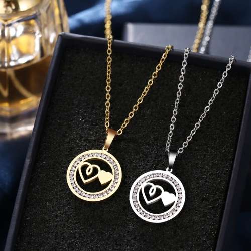 Retail Price:R1 099 (NEVER FADE)Titanium Hearts Necklace 45 cm (GOLD ONLY)