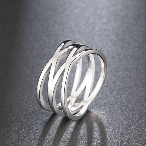 Retail Price: R 1 199 Titanium "Double Infinity" (NEVER FADE) Ring Size 10 US (SILVER ONLY)