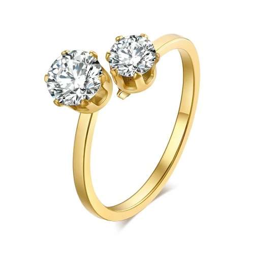 Retail Price: R 2 599 Titanium (NEVER FADE) Swarovski Crystal Ring Size 9 US (SILVER ONLY)