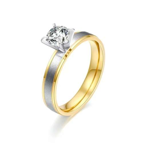 TITANIUM (NEVER FADE) Ring Set With Swarovski Crystal
