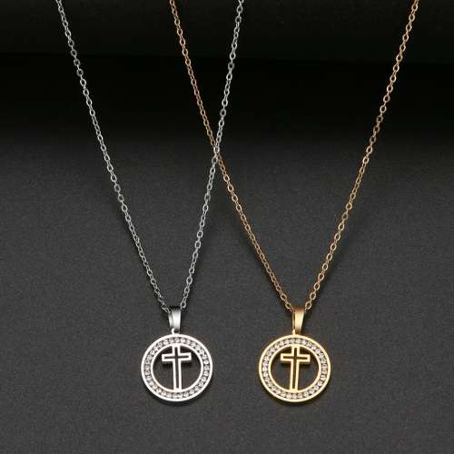 Retail Price:R1 099 (NEVER FADE)Titanium Cross Necklace 45 cm (SILVER ONLY)