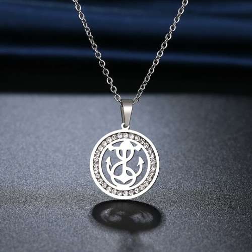 Retail Price:R1 099 (NEVER FADE)Titanium Anchor Necklace 45 cm (SILVER ONLY)