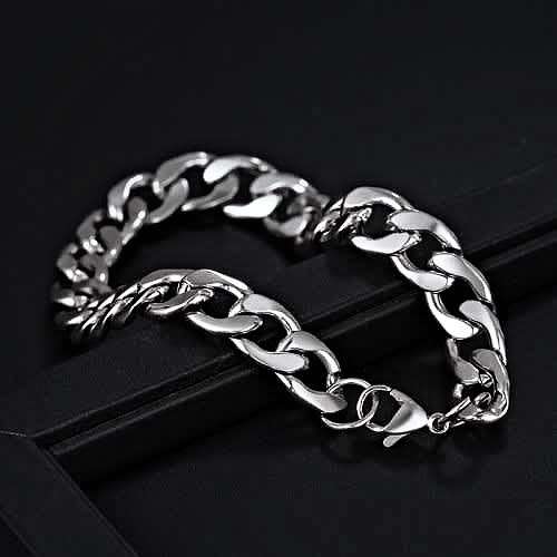 Retail Price R1499 TITANIUM (NEVER FADE) SILVER Men`s Bracelet 22 cm