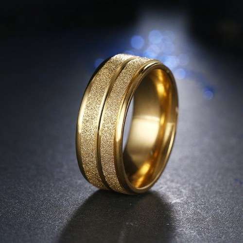 TITANIUM (NEVER FADE) 8 mm Men's Ring (SILVER ONLY)
