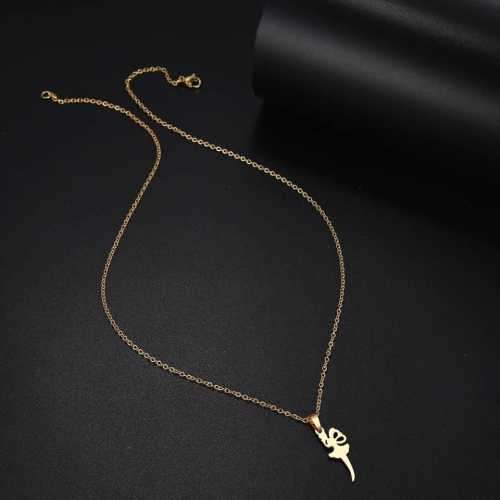 TITANIUM (NEVER FADE) Fairy Necklace 45 cm (SILVER ONLY)