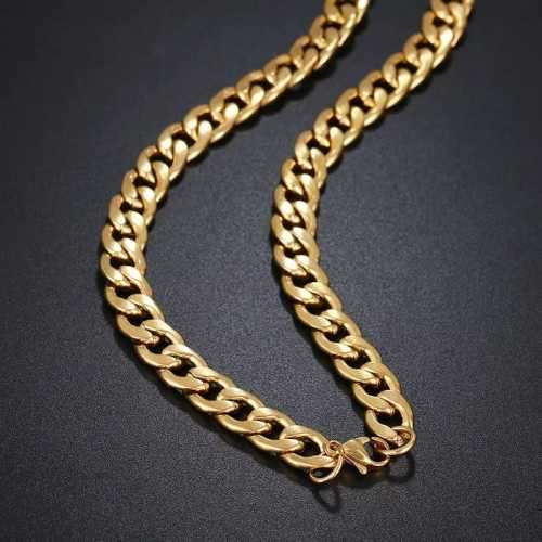 TITANIUM (NEVER FADE) SOLID Necklace 60cm (SILVER ONLY)