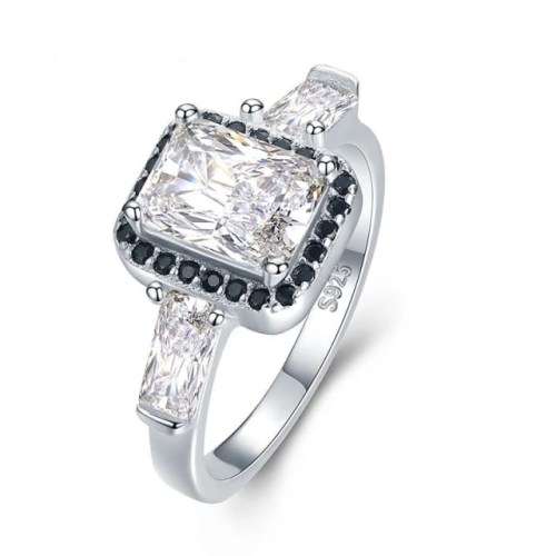 *CLEARANCE SALE*  2.0CT SOLID 925 STERLING SILVER RING SIZE 9 US