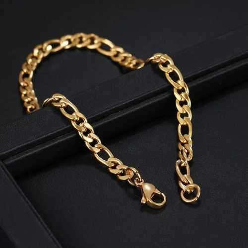 TITANIUM (NEVER FADE) PLAIN Bracelet 20cm (SILVER ONLY)