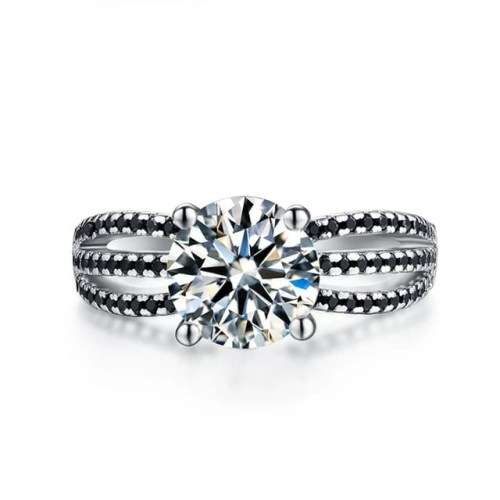Retaill Price R3299 2CT SOLID 925 STERLING SILVER MODERN RING SIZE 9 US