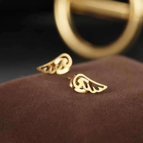 Retail Price R549 TITANIUM (NEVER FADE) ANGEL WINGS Earrings (SILVER ONLY)
