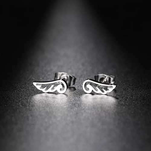 Retail Price R549 TITANIUM (NEVER FADE) ANGEL WINGS Earrings (SILVER ONLY)