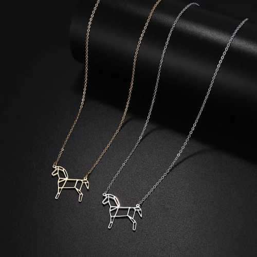 Retail Price R999 TITANIUM (NEVER FADE) HORSE Necklace 45 cm (SILVER ONLY)