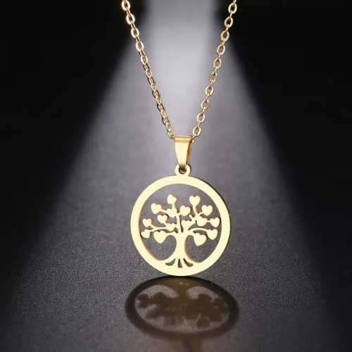Retail Price R1199 TITANIUM (NEVER FADE) TREE OF LOVE Necklace 45cm (SILVER ONLY)