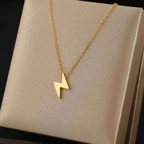 Retail Price R1099 TITANIUM (NEVER FADE) LIGHTNING Necklace 45cm (SILVER ONLY)