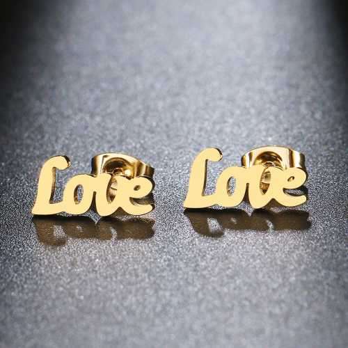 Retail Price R599 TITANIUM (NEVER FADE) SILVER LOVE EARRINGS