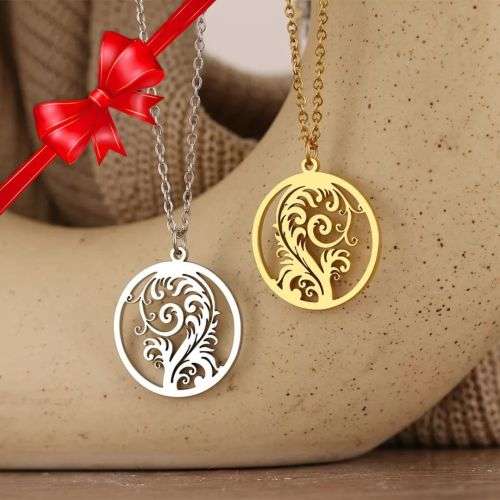 Retail Price R1099 SILVER FOREST Necklace 45cm TITANIUM (NEVER FADE)