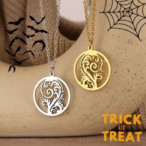 Retail Price R1099 SILVER FOREST Necklace 45cm TITANIUM (NEVER FADE)