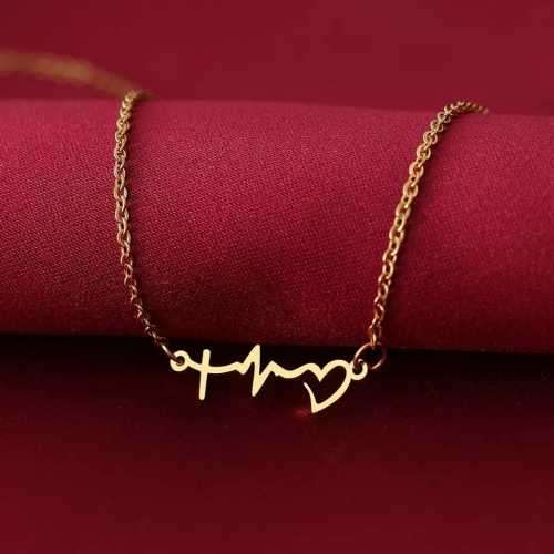 Retail Price R1399 GOLD FAITH HOPE LOVE Necklace 45cm TITANIUM (NEVER FADE)