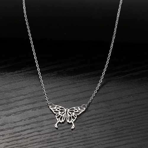 Retail Price R1299 TITANIUM (NEVER FADE) GOLD BUTTERFLY Necklace 45cm