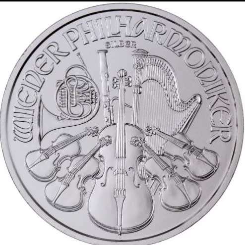 20 x One Ounce 2022 Silver Austrian Philharmonic
