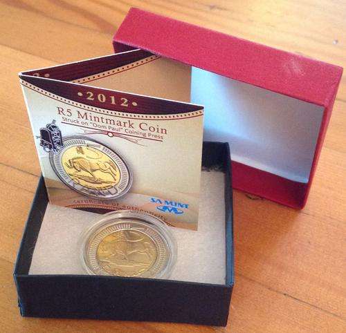 @@@ 2012 Oom Paul R5 Mintmark Coin @@@