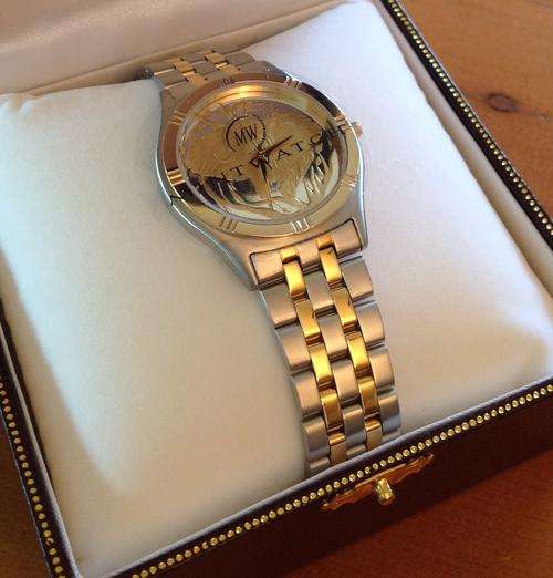 $$$ MAGNIFICENT Bi-Metal Big 5 (Elephant) Mintwatch - 30m Water Resistant, Gents $$$