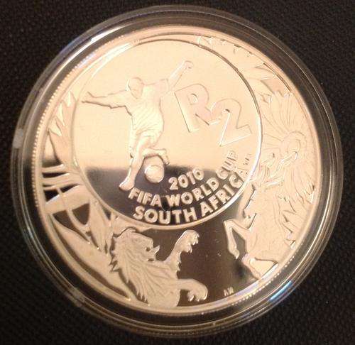 !!!!! Proof 1oz Silver 2008 R2 - FIFA World Cup !!!!!