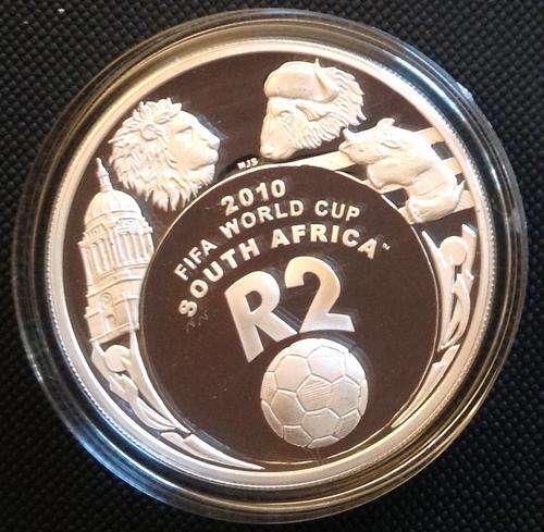 !!!!! Proof 1oz Silver 2007 R2 - FIFA World Cup !!!!!